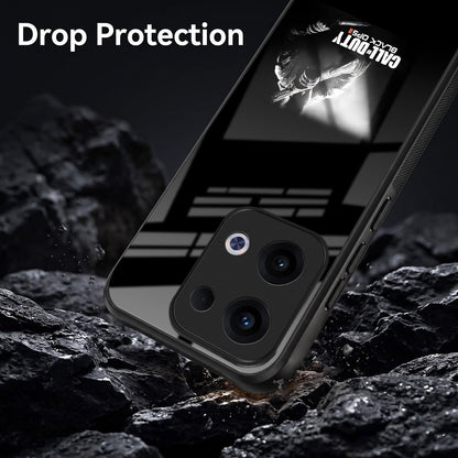 Oppo Reno 13 5G Premium Acrylic Shockproof Glass Back Case (Gamer Edition)
