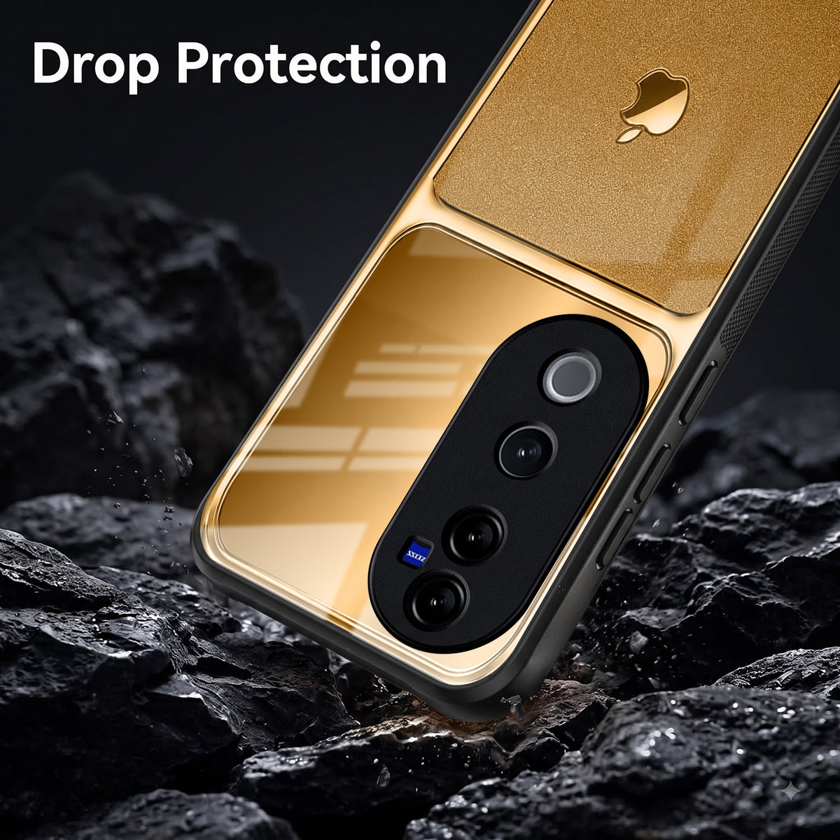 Vivo V40 Pro 5G Royal Touch Apple Acrylic Glass Back Case