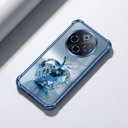 Vivo T4 5G Blue Apple Airbags Printed Back Case