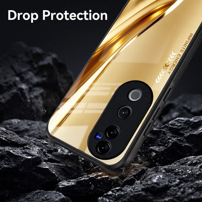 Vivo V40 Pro 5G Luxury Infinity Energy Acrylic Glass Back Case