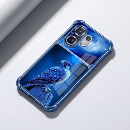 Vivo V60 5G Royal Falcon Dual-Tone Transparent Airbags Case