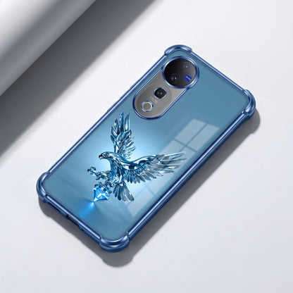 Vivo V40 Pro 5G Blue Eagle Airbags Printed Back Case