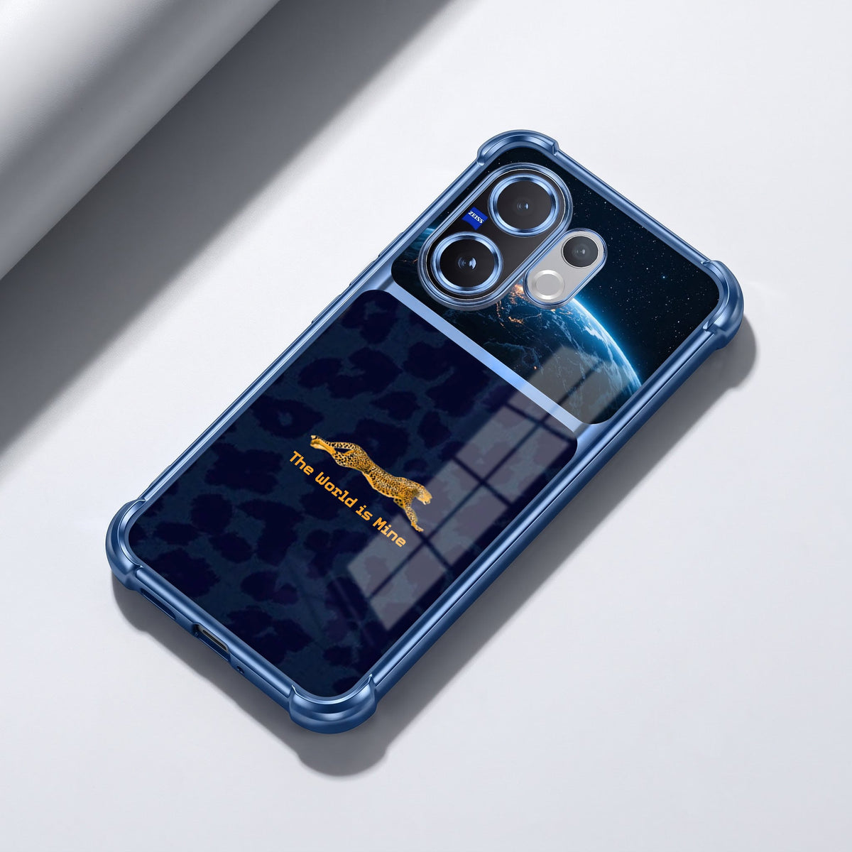 Vivo V60 5G World Is Mine Dual-Tone Transparent Airbags Case