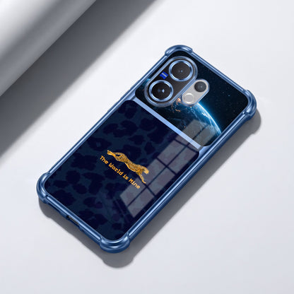 Vivo V60 5G World Is Mine Dual-Tone Transparent Airbags Case