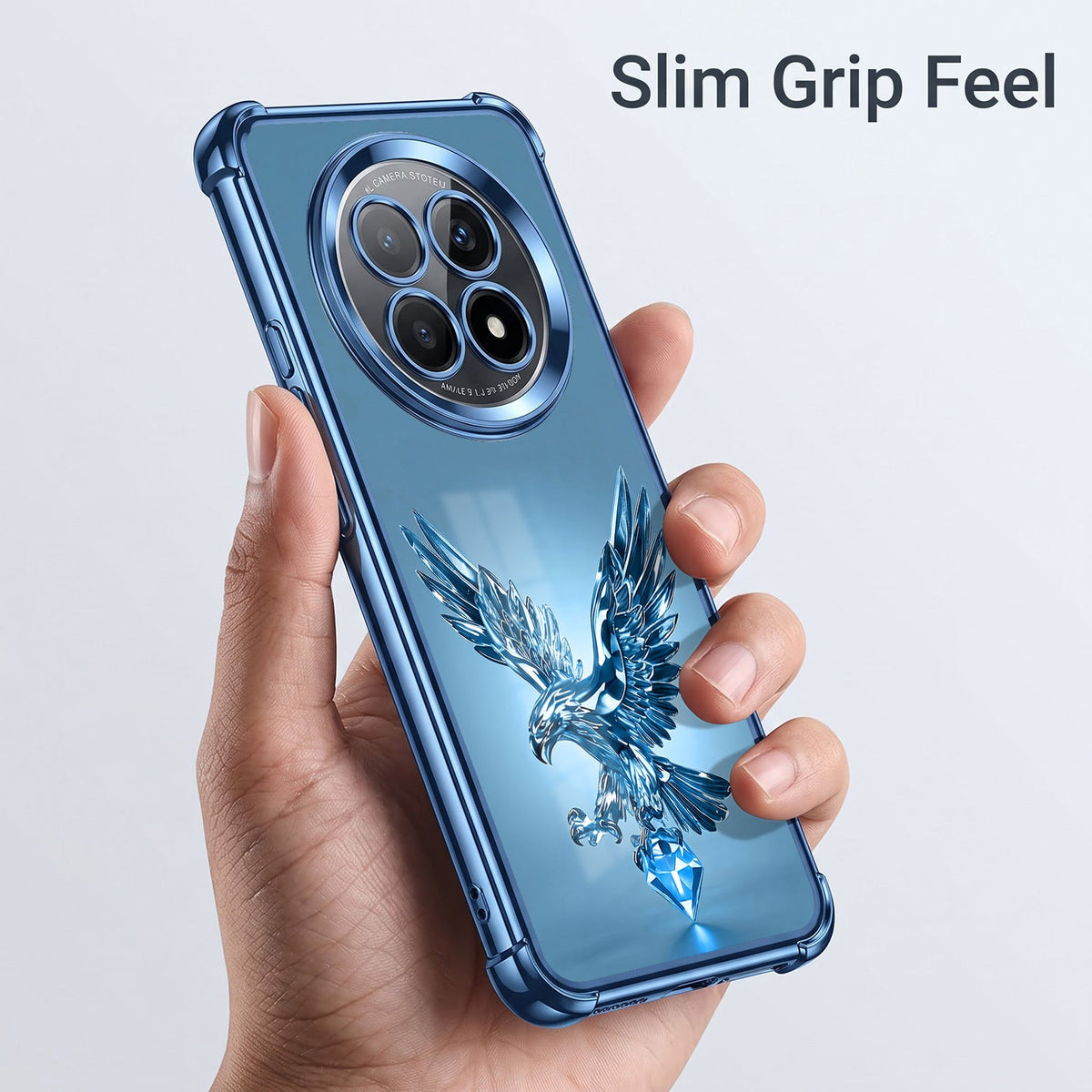 Oppo F29 5G Blue Eagle Airbags Printed Back Case