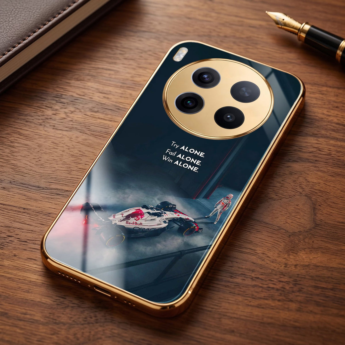 Vivo X300 Pro 5G Win Alone F1 Racing Acrylic Glass Back Case