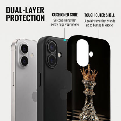 iPhone 16 5G Royal Chess King Proective Case