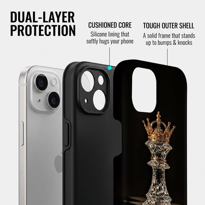 iPhone 15 5G Royal Chess King Protective Case