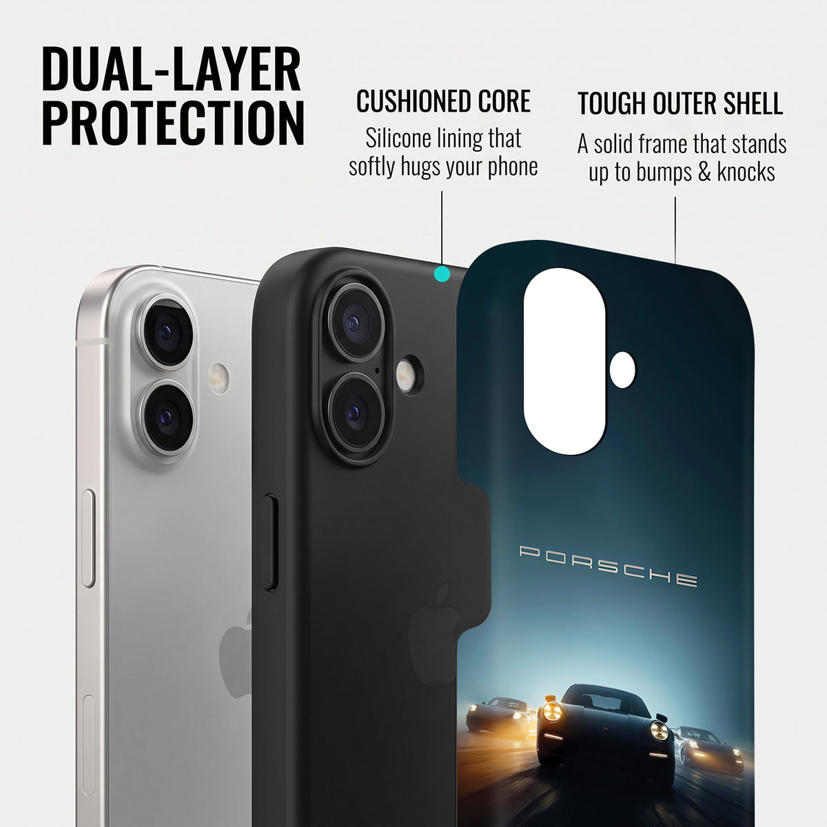 iPhone 16 5G Porsche Luxury Protective Case