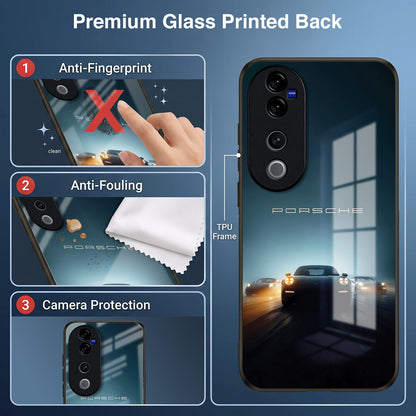 Vivo V40 Pro 5G Porsche Acrylic Glass Back Case
