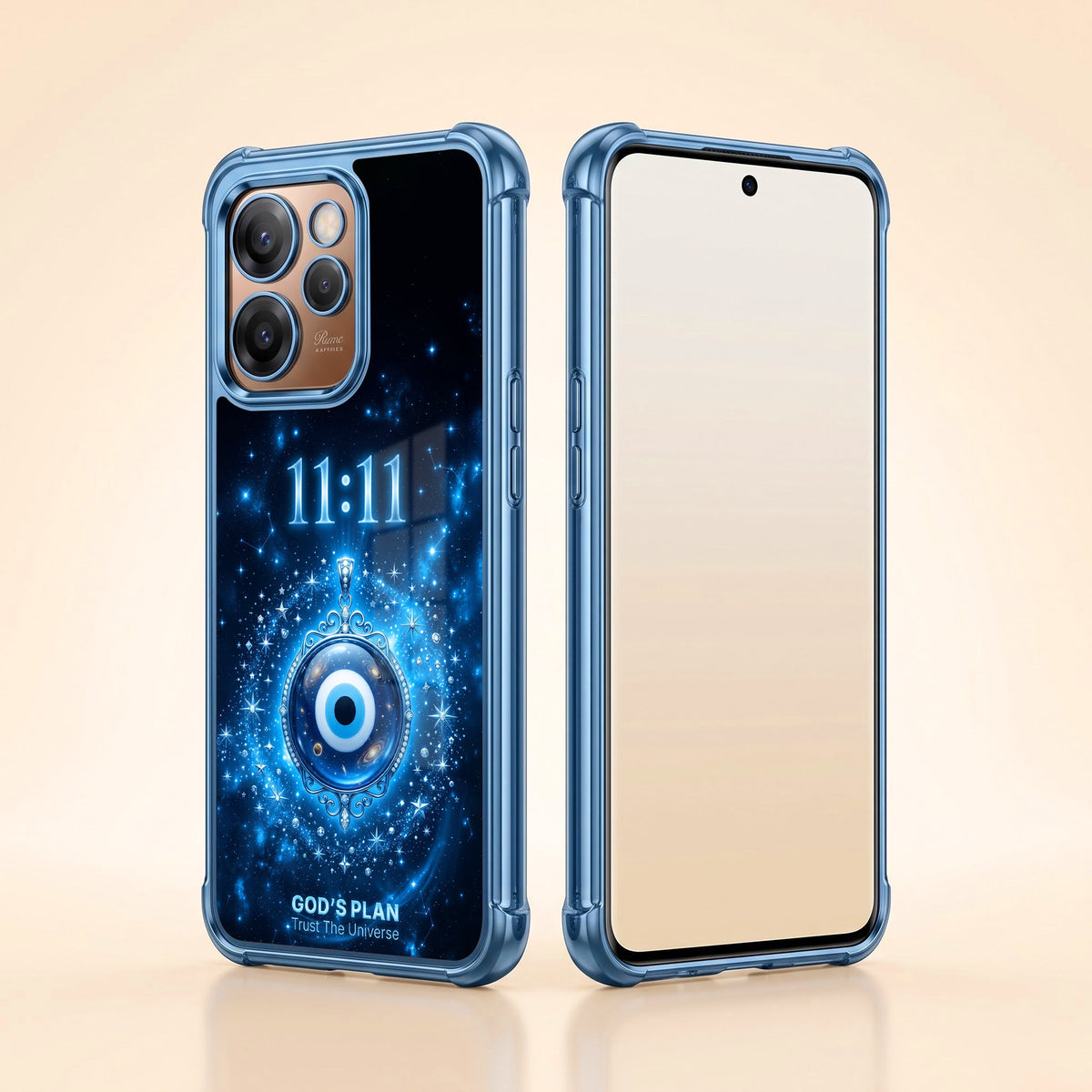 Oppo Reno 15 Pro Mini 5G Premium God’s Plan Evil Eye Airbags Printed Back Case