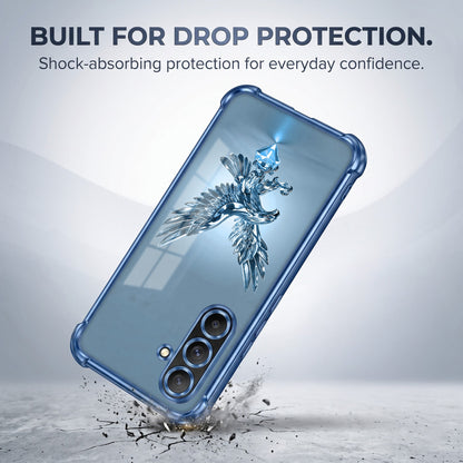 Samsung Galaxy A36 5G Blue Eagle Airbags Printed Back Case