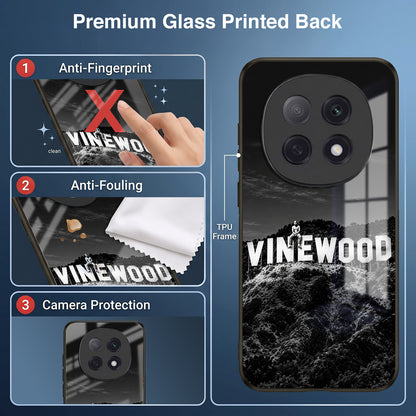Oppo F29 Pro 5G Premium Acrylic Shockproof Glass Back Case (Vinewood)