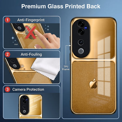 Vivo V40 Pro 5G Royal Touch Apple Acrylic Glass Back Case