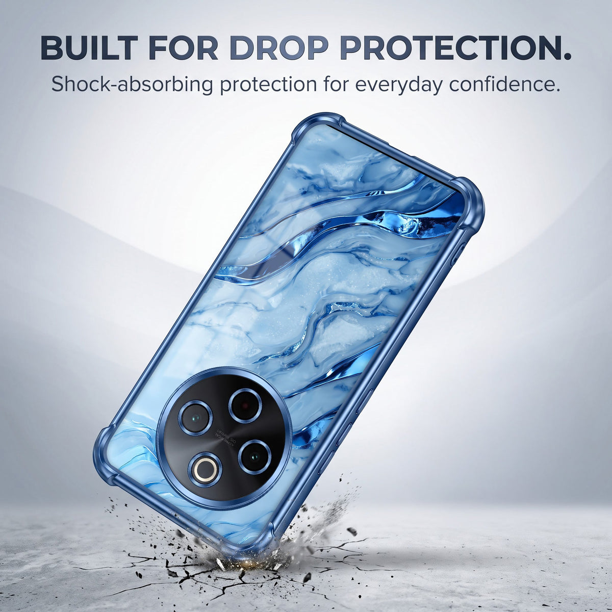 Vivo T4 5G Marvel Texture  Airbags Printed Back Case