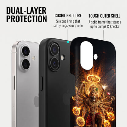 iPhone 16 5G Lord Narasimha Protective Case