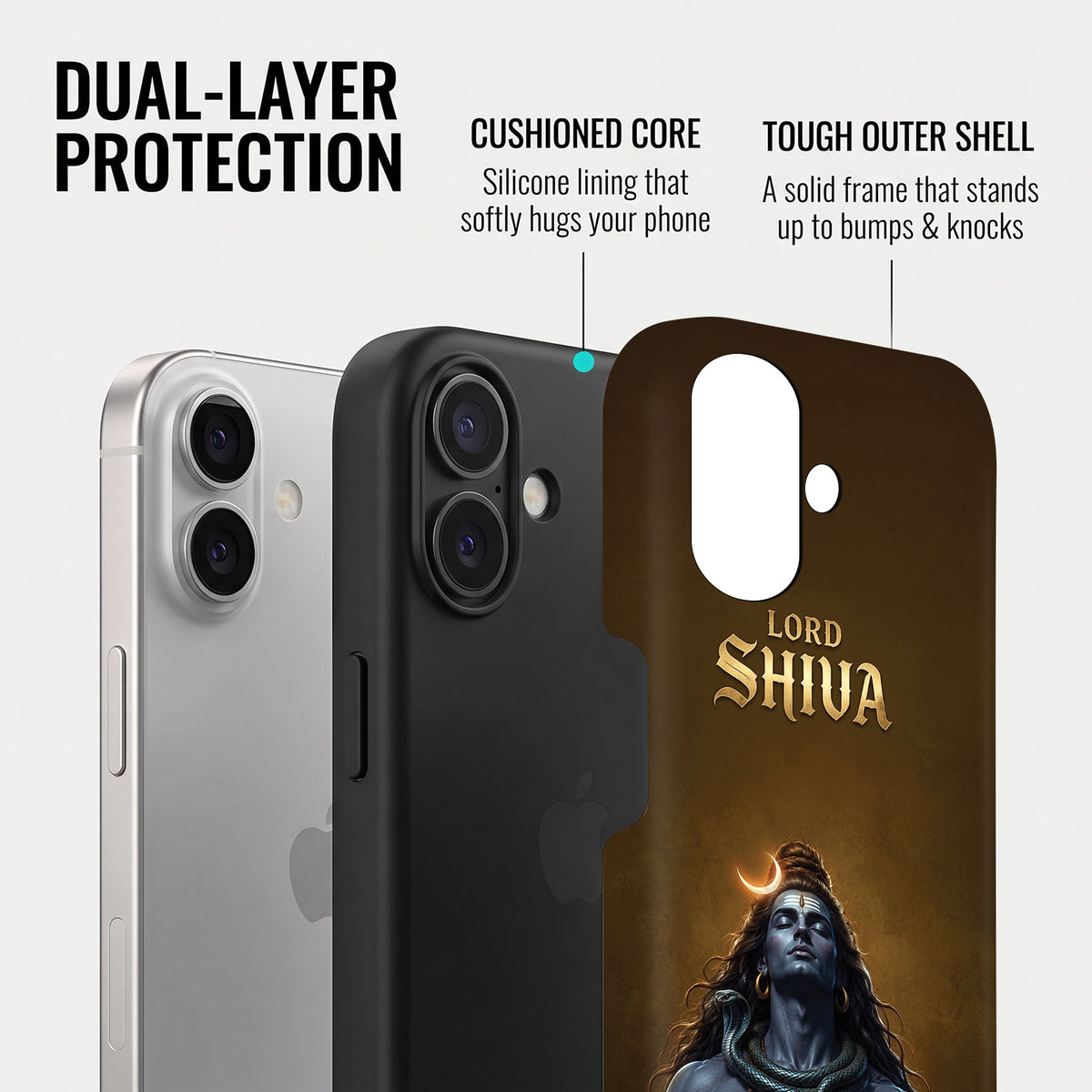 iPhone 16 5G Lord Shiva Protective Case
