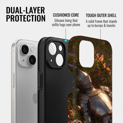 iPhone 15 5G Armored Knight Protective Case