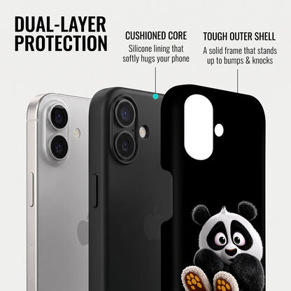 iPhone 16 5G Cute Panda Protective Case
