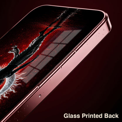 Vivo V70 FE 5G Crimson Divine Burgundy Electroplated Glass Back Case
