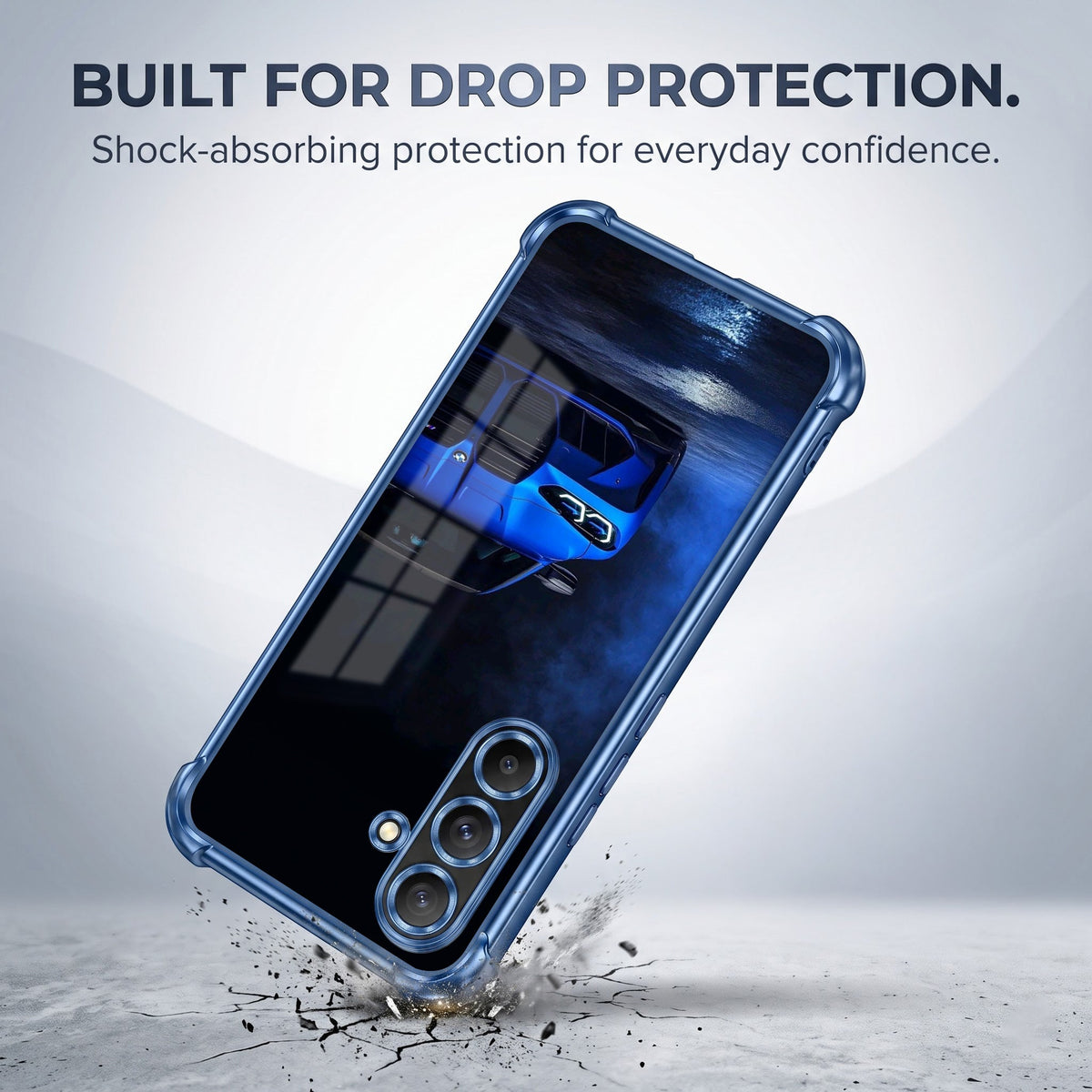 Samsung Galaxy A56 5G BMW Sport Car Airbags Printed Back Case