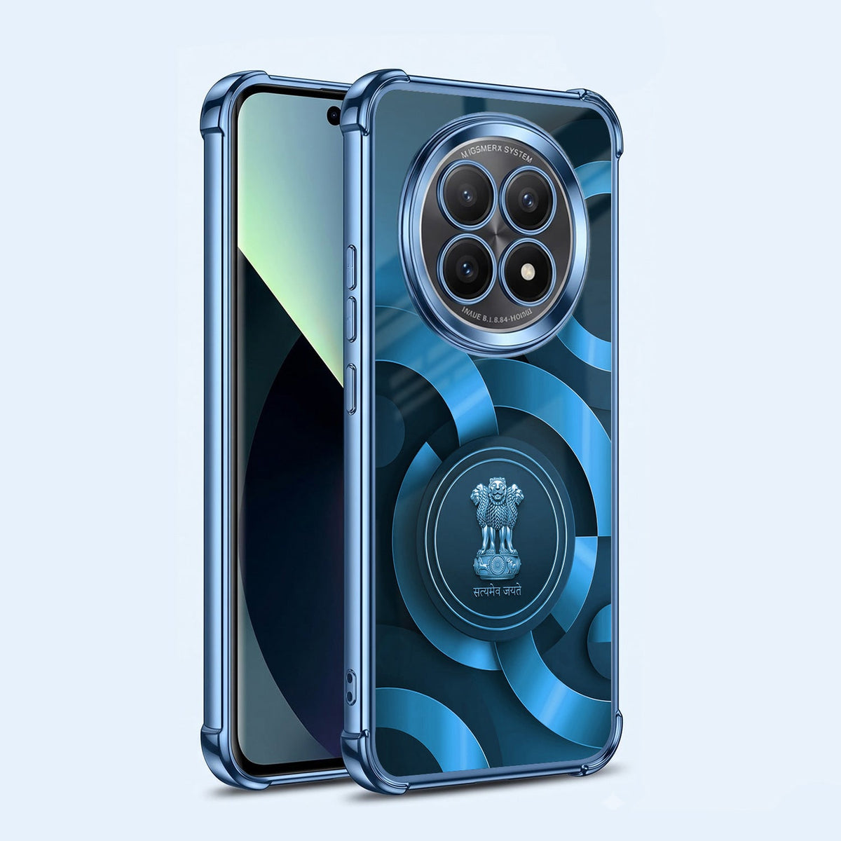 Oppo F29 5G Blue Emblem Airbags Printed Back Case