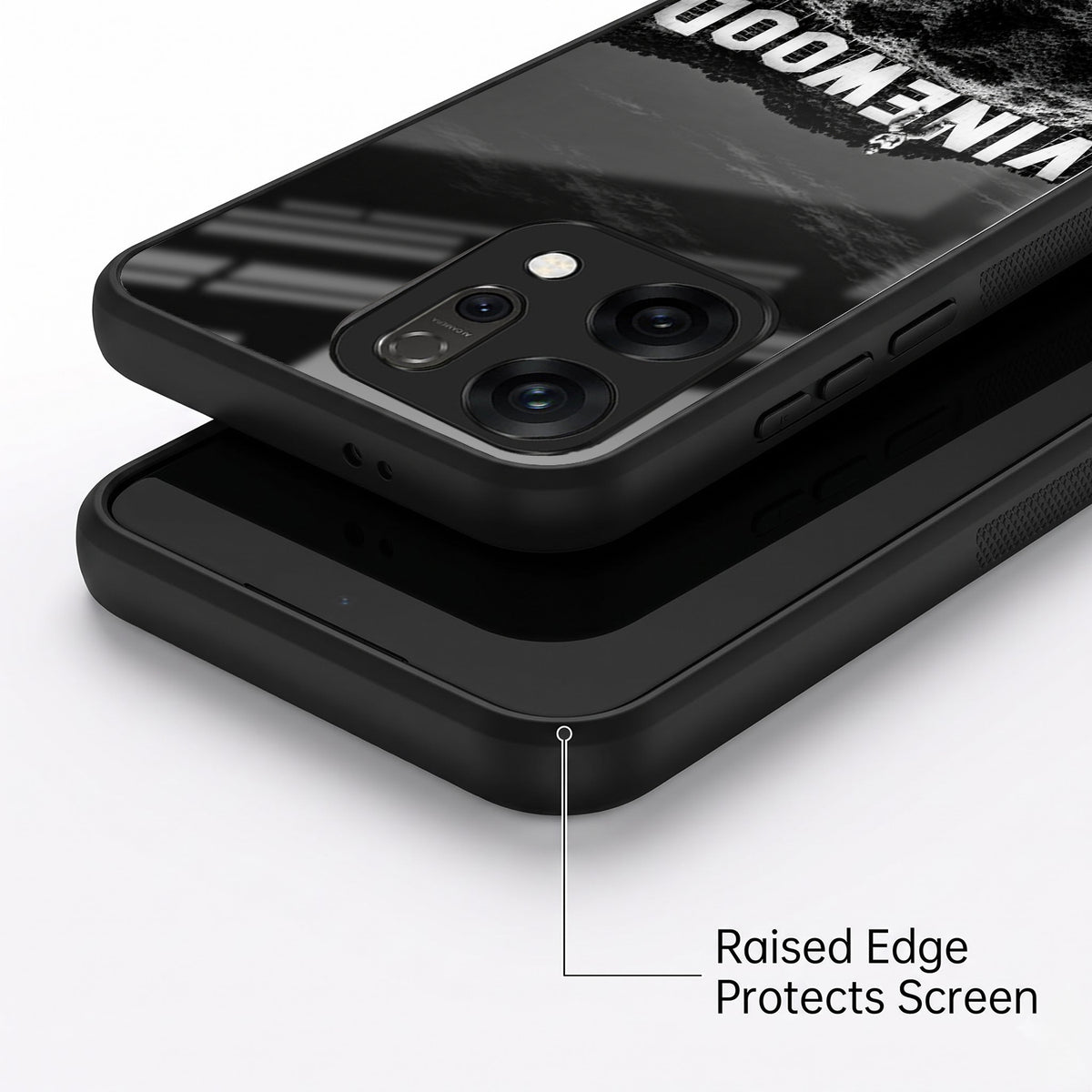 Oppo Reno 14 5G Premium Acrylic Shockproof Glass Back Case (Vinewood)