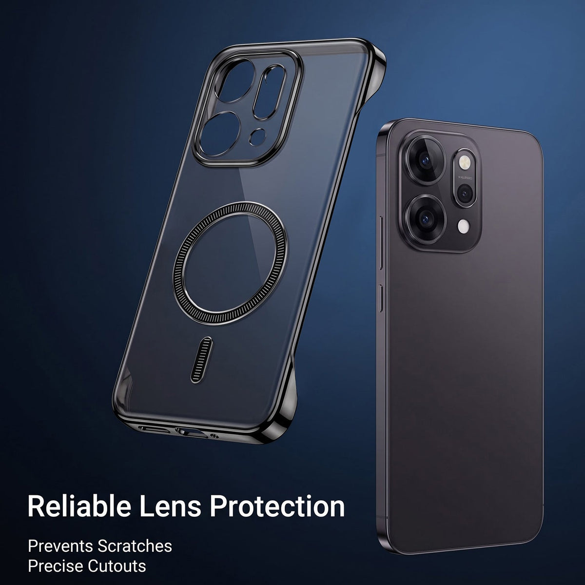 Oppo Reno 14 Pro 5G Frameless MagSafe Shockproof Case