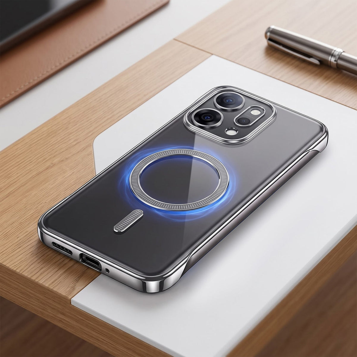 Oppo Reno 14 Pro 5G Frameless MagSafe Shockproof Case
