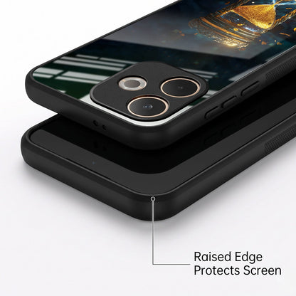 Oppo A5 Pro 5G Golden Hour Glass Acrylic Glass Back Case