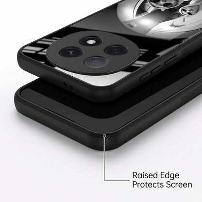 Oppo F29 Pro 5G Premium Acrylic Shockproof Glass Back Case (Purrfect Duo)
