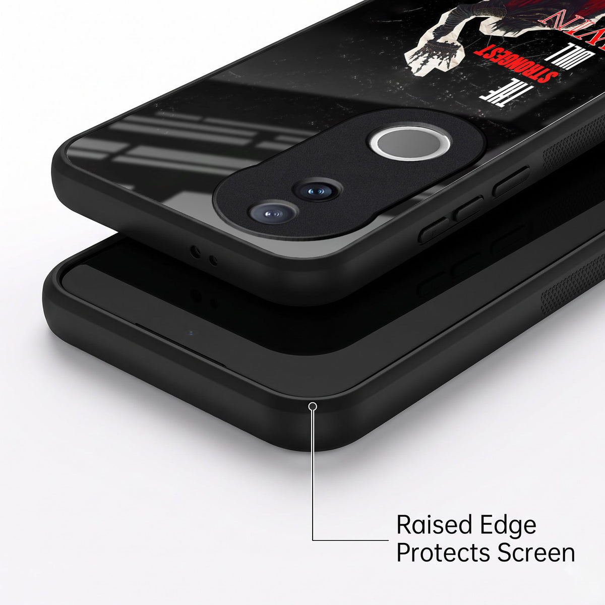 Vivo V50 5G The Strongest Will Win Acrylic Glass Back Case