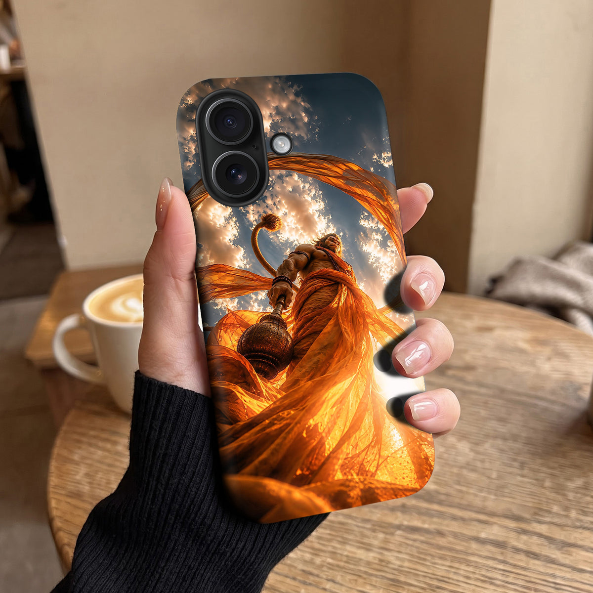 iPhone 16 5G Divine Hanuman Protective Case