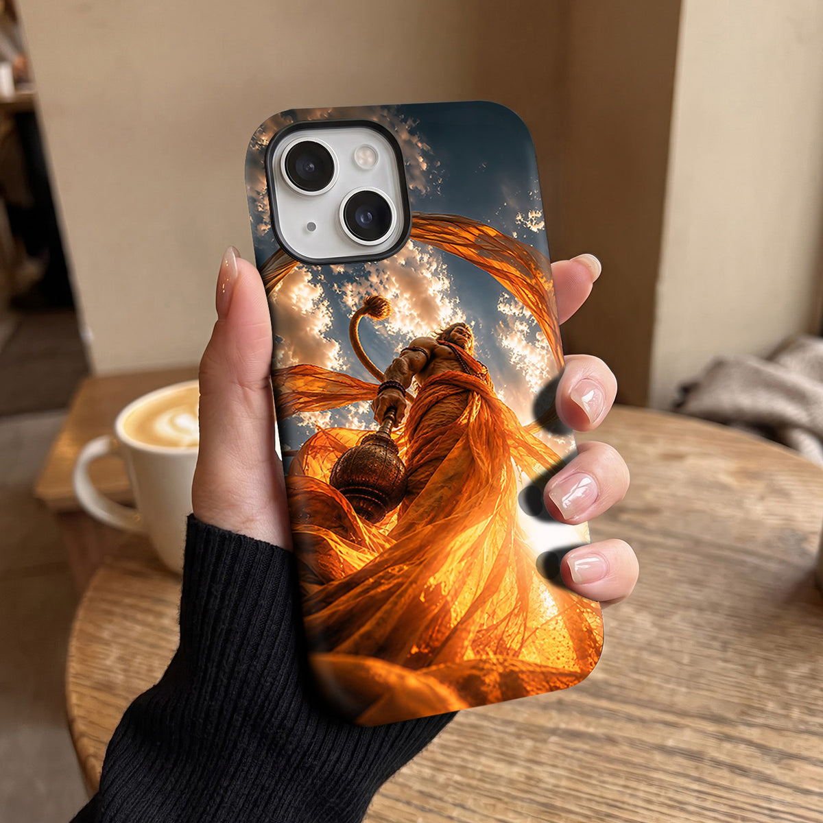 iPhone 15 5G Divine Hanuman Protective Case