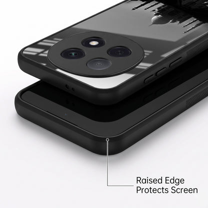 Oppo F29 Pro 5G Premium Acrylic Shockproof Glass Back Case (Taj Mahal)