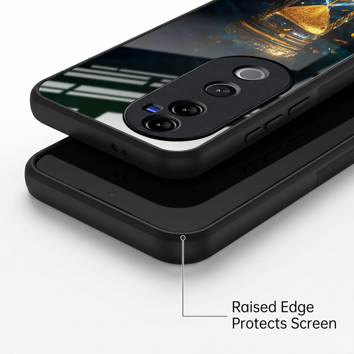 Vivo V40 Pro 5G Golden Hour Glass Acrylic Glass Back Case