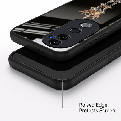 Vivo V40 Pro 5G Royal Chess King Acrylic Glass Back Case