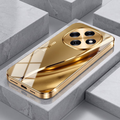 OPPO F31 Pro 5G Luxury Infinity Energy Gold Electroplated Glass Phone Case