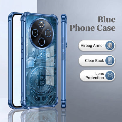 Vivo T4 5G Bitcoin Airbags Printed Back Case