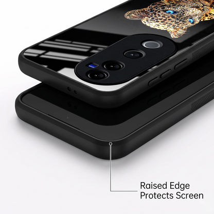 Vivo V40 Pro 5G Panther Acrylic Glass Back Case