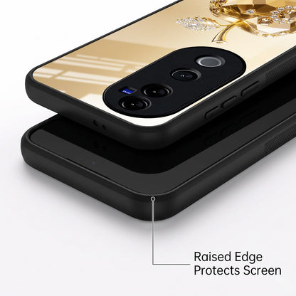 Vivo V40 Pro 5G Golden Apple Acrylic Glass Back Case