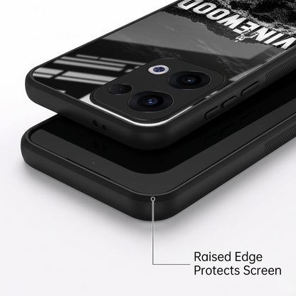 Oppo Reno 13 5G Premium Acrylic Shockproof Glass Back Case (Vinewood)