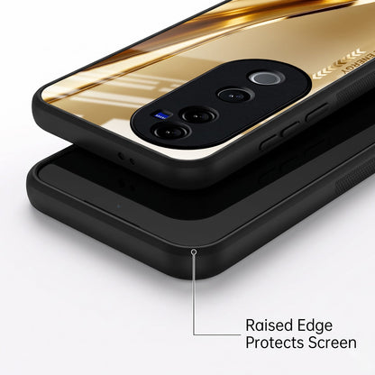 Vivo V40 Pro 5G Luxury Infinity Energy Acrylic Glass Back Case