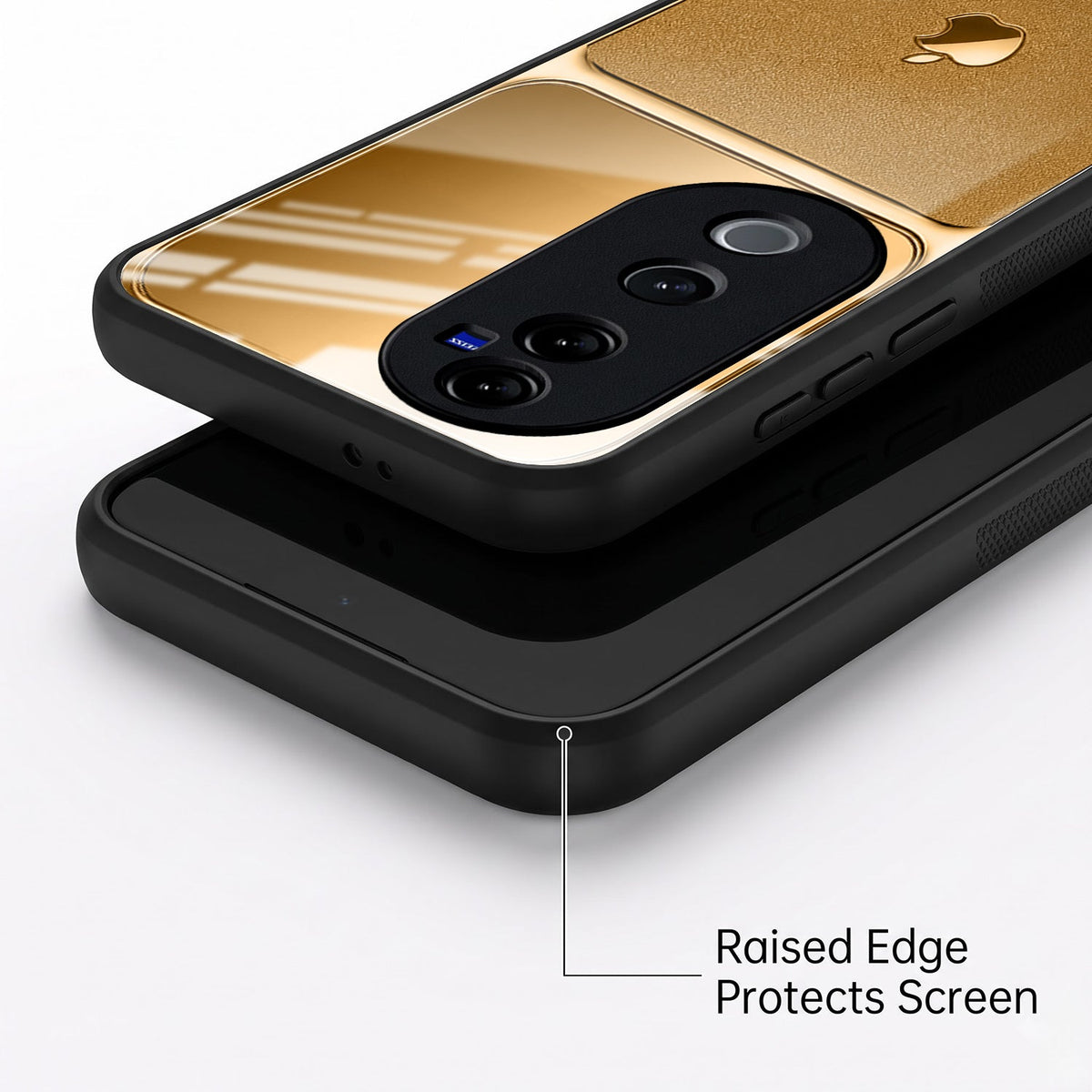 Vivo V40 Pro 5G Royal Touch Apple Acrylic Glass Back Case