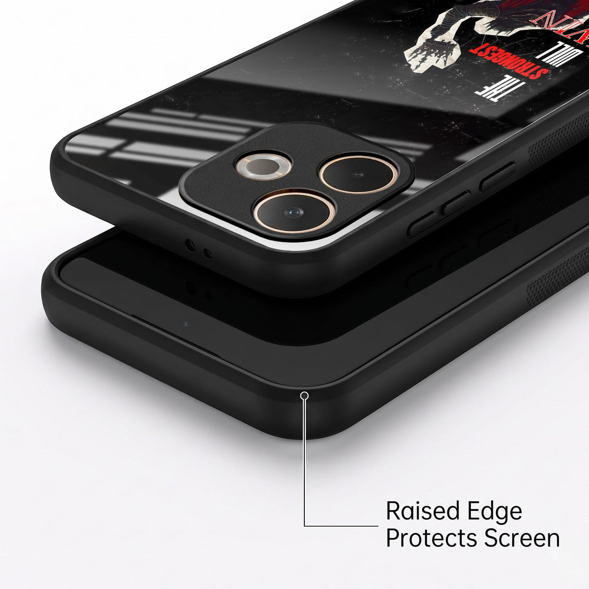 Oppo A5 Pro 5G The Strongest Will Win Acrylic Glass Back Case
