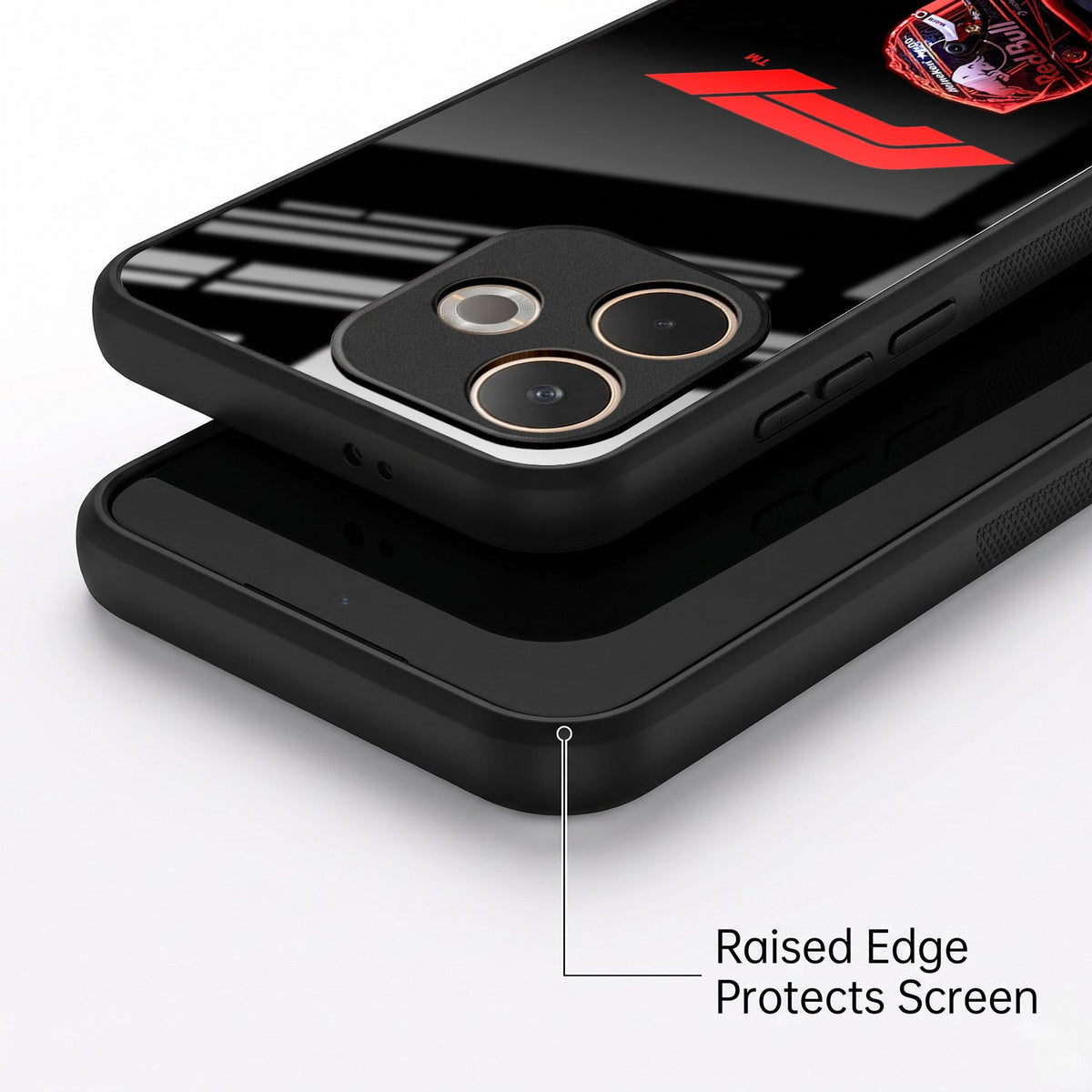 Oppo A5 Pro 5G F1 Racing Car Driver Acrylic Glass Back Case