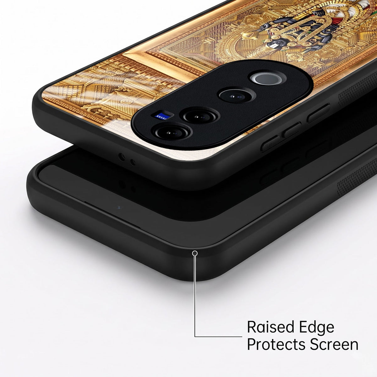 Vivo V40 Pro 5G Premium Heritage Acrylic Glass Back Case