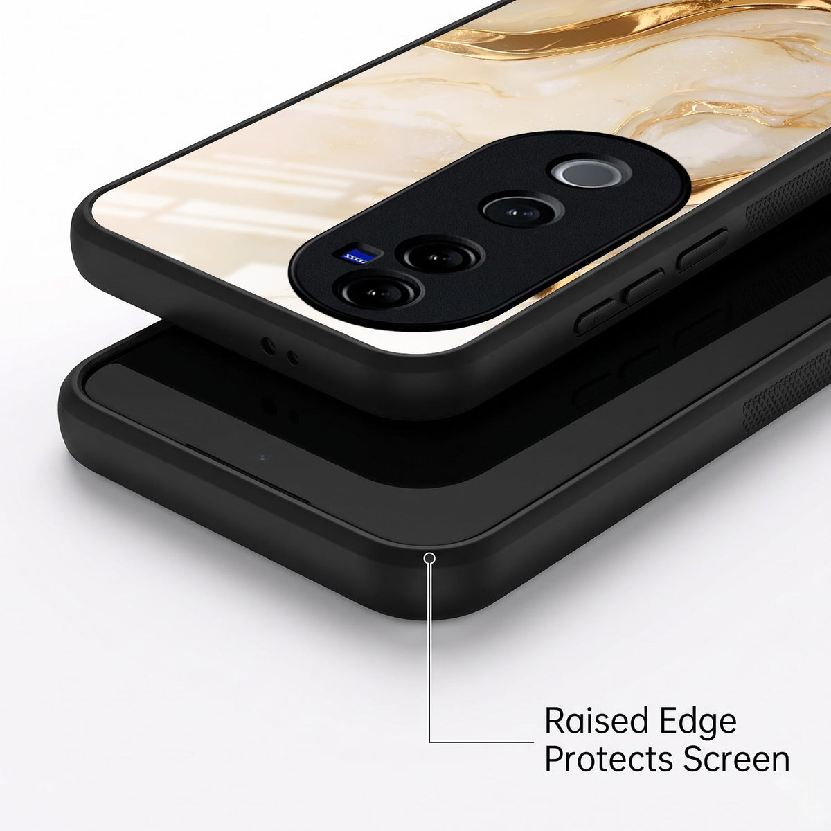 Vivo V40 Pro 5G Marvel Texture Acrylic Glass Back Case