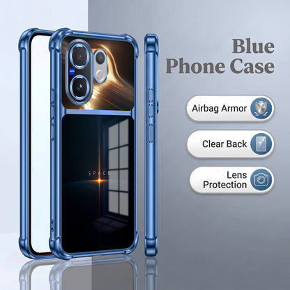 Vivo V60 5G Space Dual-Tone Transparent Airbags Case