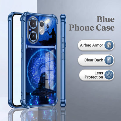Vivo V60 5G Adiyogi Dual-Tone Transparent Airbags Case